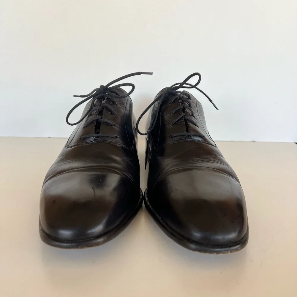 Magnanni Men's Segovia Cap-Toe Leather Oxfords, size 11M
